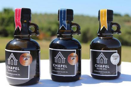 Chapel Olive Oil gift bottles 250mls